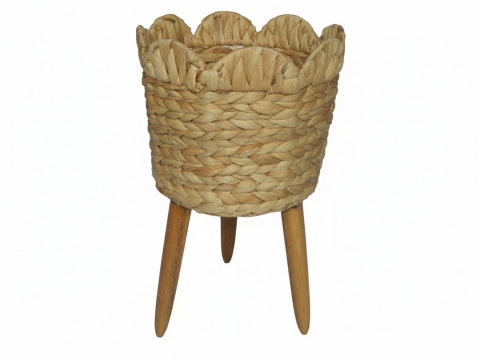 Scallop water hyacinth planter